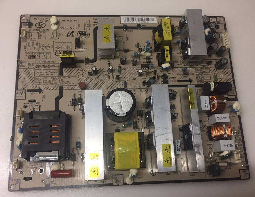 Used Samsung TV Power Supply BN44-00167B Rev1.1 (ref N1226) - Click Image to Close
